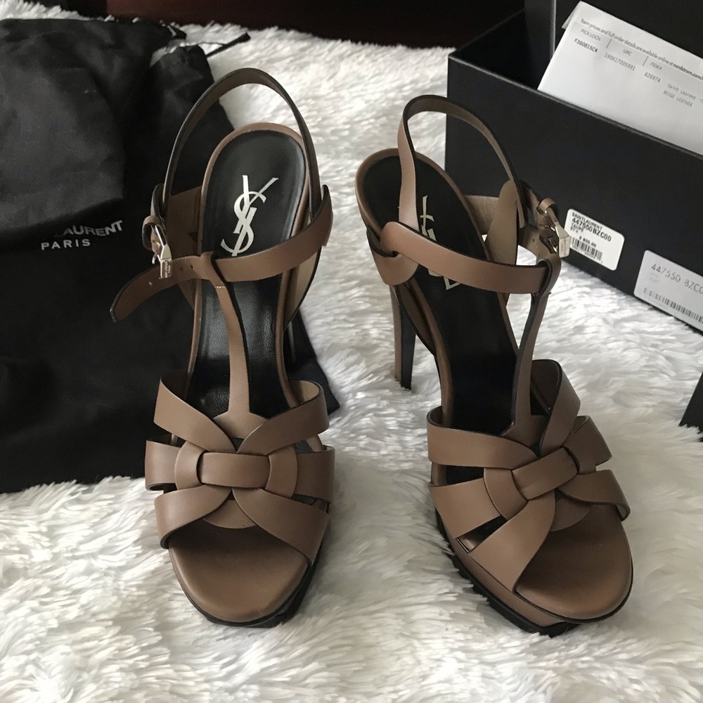 🎉HP🎉 [yves saint laurent] YSL tribute sandal - Picture 3 of 8